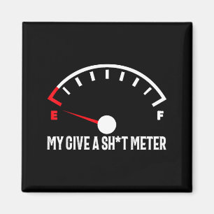 Ein Leeres Hemd Geben Meter Herren Slogan Magnet
