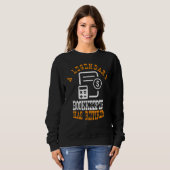 Ein legendärer Buchhalter, der die lustigen Reside Sweatshirt (Vorne ganz)