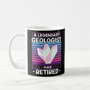 Ein legendärer Geologe hat Geologie Funny ermüdet Kaffeetasse
