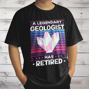 Ein legendärer Geologe hat Geologie Funny ermüdet T-Shirt