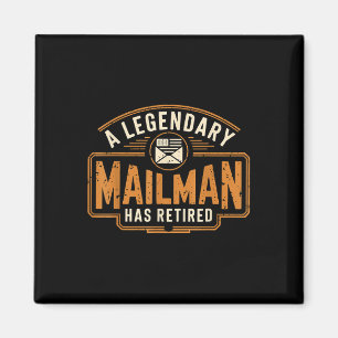 Ein legendärer Mailman hat Postarbeiter Reti Magnet