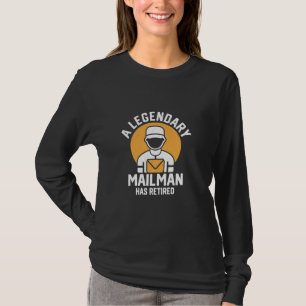Ein legendärer Mailman hat Postarbeiterpost wieder T-Shirt