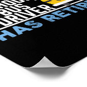 Ein legendärer Schulbusfahrer hat die Schule wiede Poster (Ecke)