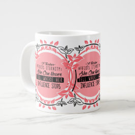 ein Lehrer beeinflusst die Farce, die sie nie sage Jumbo-Tasse