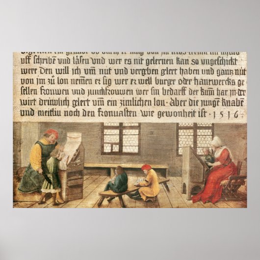 Ein Lehrer Poster (Vorne)