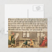 Ein Lehrer Postkarte (Vorne/Hinten)