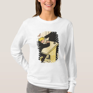 Ein Lehrer rügt seinen Schüler von den Verbreche T-Shirt