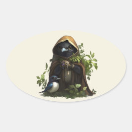 Ein leichter Dieb Ovaler Aufkleber