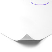 Ein leichter und luftiger abstrakter Engel-Wandpos Poster (Ecke)