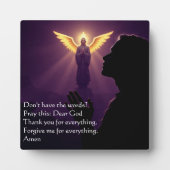 Ein leichtes Gebet Fotoplatte (Vorderseite)