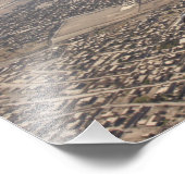 Ein Leiter der Crew sucht verdächtige Aktivitäten Fotodruck (Ecke)