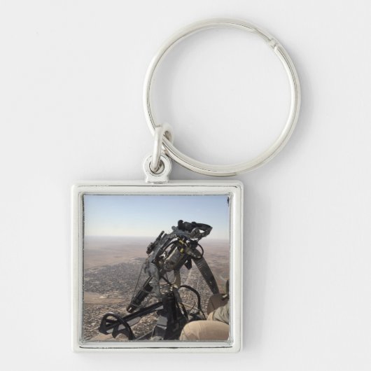 Ein Leiter der Crew sucht verdächtige Aktivitäten Schlüsselanhänger (Vorne)