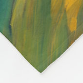 Ein Lemur in der frühen Nacht Fleecedecke (Ecke)