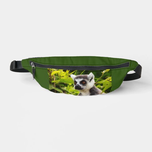 Ein Lemur Madagaskar auf einem Fanny Pack Bauchtasche (Vorderseite)