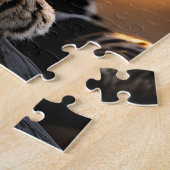 Ein Leopard-Becken in der Sonne Puzzle (Seite)