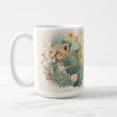Ein Leopard hinter dem Busch-Brauch Kaffeetasse (Links)
