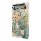 Ein Leopard hinter dem Busch-Brauch Mini Klemmbrett (Gewinkelt2)