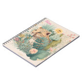 Ein Leopard hinter dem Busch-Brauch Notizblock (Linke Seite)