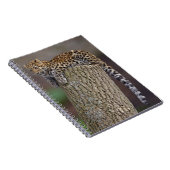 Ein Leopard-Schwanz-Notebook Notizblock (Rechte Seite)