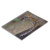 Ein Leopard-Schwanz-Notebook Notizblock (Linke Seite)