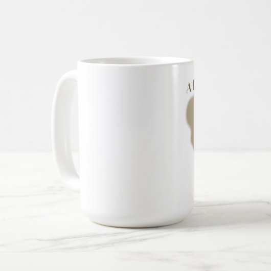 Ein letzter, der darüber spricht kaffeetasse (Vorderseite Links)