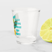 Ein letzter tropischer Junggeselinnen-Abschied Schnapsglas (Rechts)