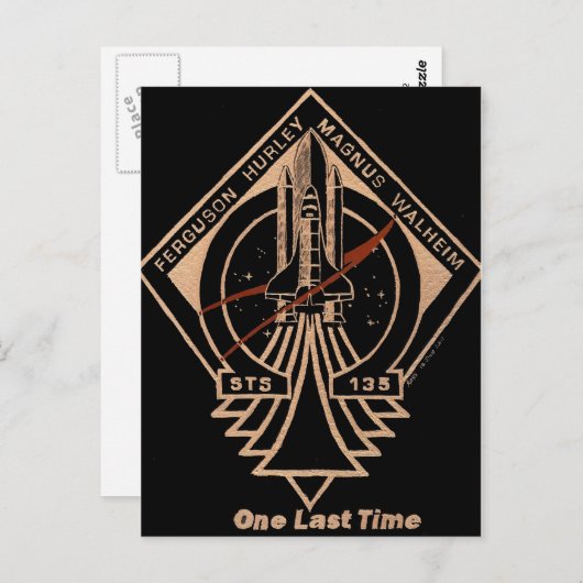 Ein letztes Mal Postkarte (Vorne/Hinten)