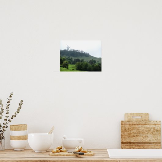 Ein leuchtendes Patch für das Upland Poster (Küche)