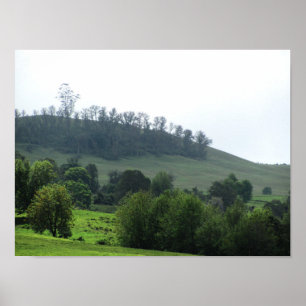 Ein leuchtendes Patch für das Upland Poster