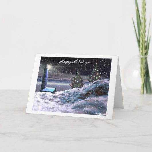 Ein Leuchtturm Weihnachten (Vorderseite)