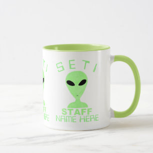 Ein LGM Personal-alien-Spaß UFOgeek-Spaß SETI Tasse