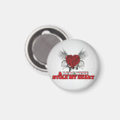 Ein Libanese hat mir das Herz gestohlen Magnet (Vorderseite/Rückseite)
