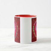 Ein Libellen-Tanz II Tasse (Zentrum)