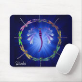 Ein Libellen-Tanz Mousepad (Mit Mouse)