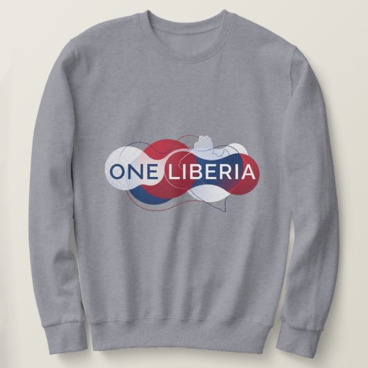Ein Liberia  Sweatshirt (Design vorne)