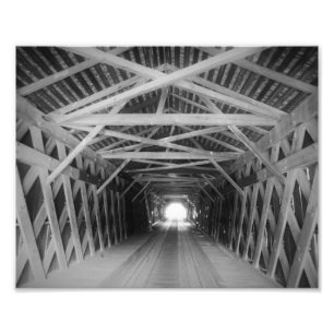 Ein Licht am Ende Fotodruck