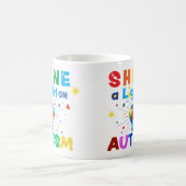 EIN Licht auf AUTISM Kaffeetasse (Mittel)