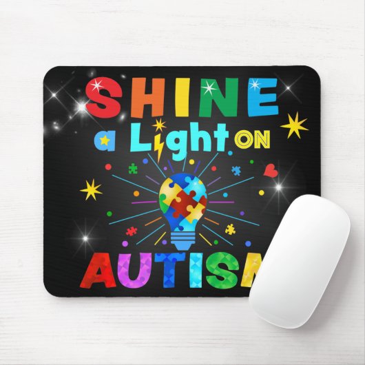 EIN Licht auf AUTISM Mousepad (Mit Mouse)