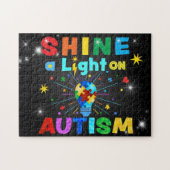 EIN Licht auf AUTISM Puzzle (Horizontal)