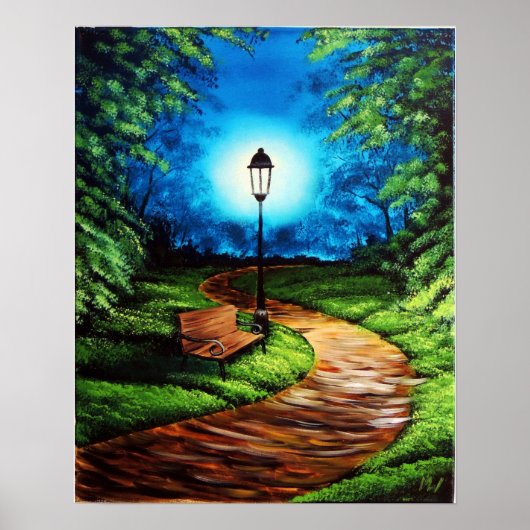 Ein Licht auf meinen Weg Poster (Vorne)