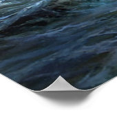 Ein Licht der Hoffnung, Pigeon Point Leuchtturm Poster (Ecke)