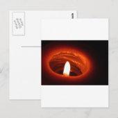 Ein Licht im Dunkeln Postkarte (Vorne/Hinten)