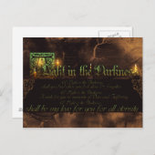 Ein Licht in der Dunkelheit Postkarte (Vorne/Hinten)