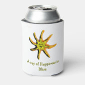 Ein Lichtstrahl des Glücks Dosenkühler (Kanne Rückseite)