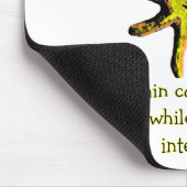 Ein Lichtstrahl des Glücks Mousepad (Ecke)