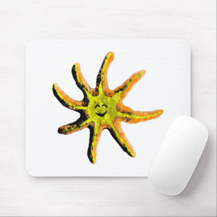 Ein Lichtstrahl des Glücks Mousepad