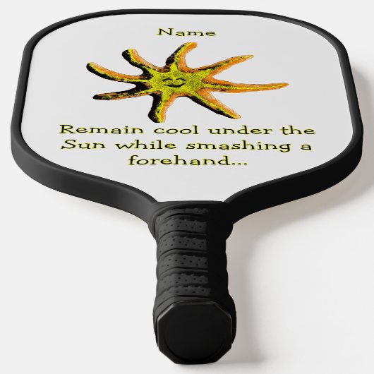 Ein Lichtstrahl des Glücks Pickleball Schläger (Ablage )