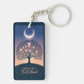 Ein Lichtstrahl Schlüsselanhänger (Rückseite)