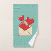 Ein Liebe Badhandtuch Set (Handtuch)