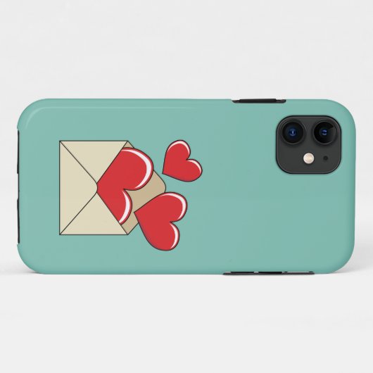 Ein Liebe Case-Mate iPhone Hülle (Rückseite (Horizontal))